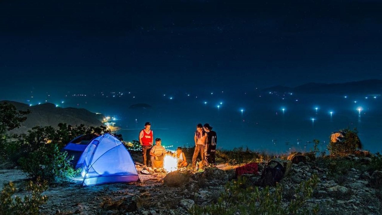 cắm trại tại Đà Lạt