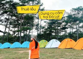 Dịch vụ cho thuê lều cắm trại Đà Lạt 