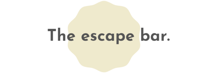the esscape bar