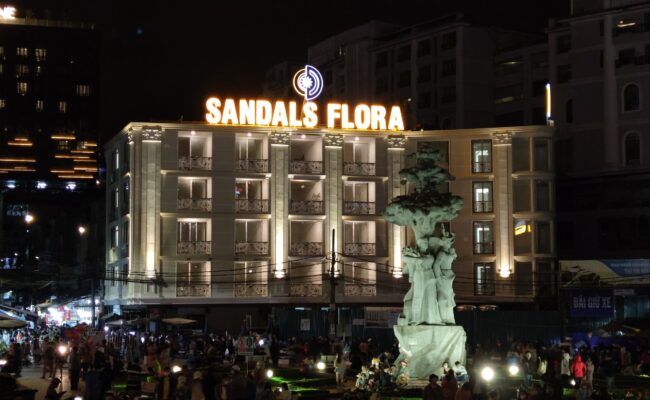 Sandal Flora Hotel – Khách sạn 3 sao ngay trong chợ Đà Lạt