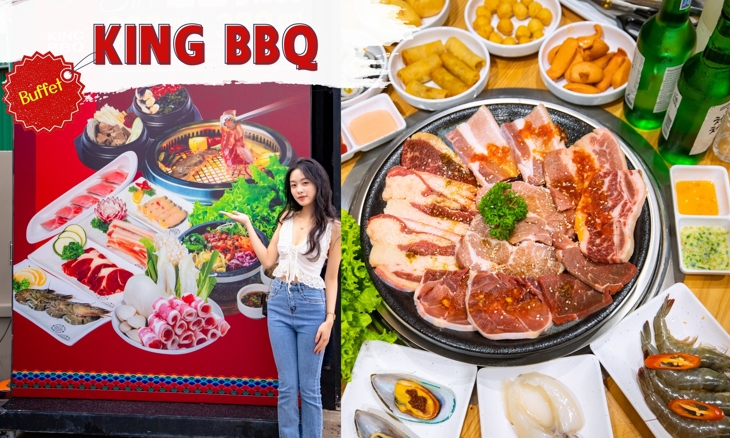 King BBQ Đà Lạt – Vua nướng Hàn Quốc đã có mặt tại Đà Lạt mang lại trải nghiệm buffet không giới hạn 
