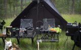 Cho thuê bàn nhôm xếp gọn đi camping giá rẻ