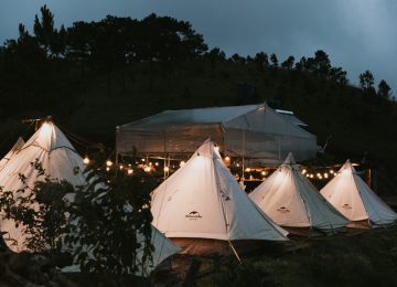 Cho thuê đèn lều cắm trại Đà Lạt giá rẻ