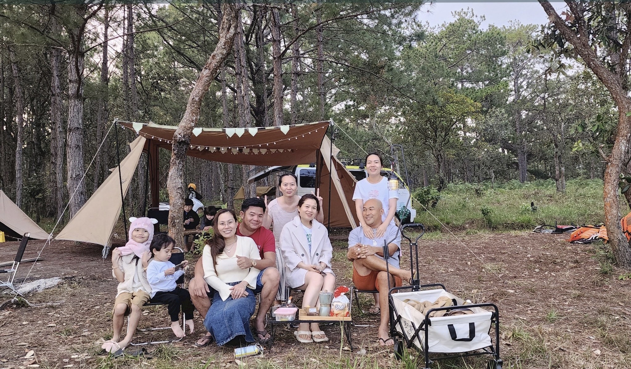 Thuê ghế xếp cafe camping Đà Lạt giá rẻ
