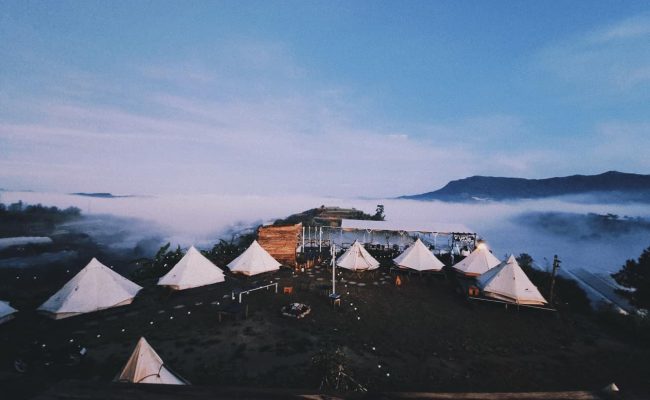 Cắm trại – săn mây đồi Thiên Phúc Đức