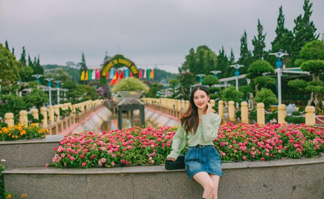 Vé tham quan Vườn hoa thành phố Đà Lạt