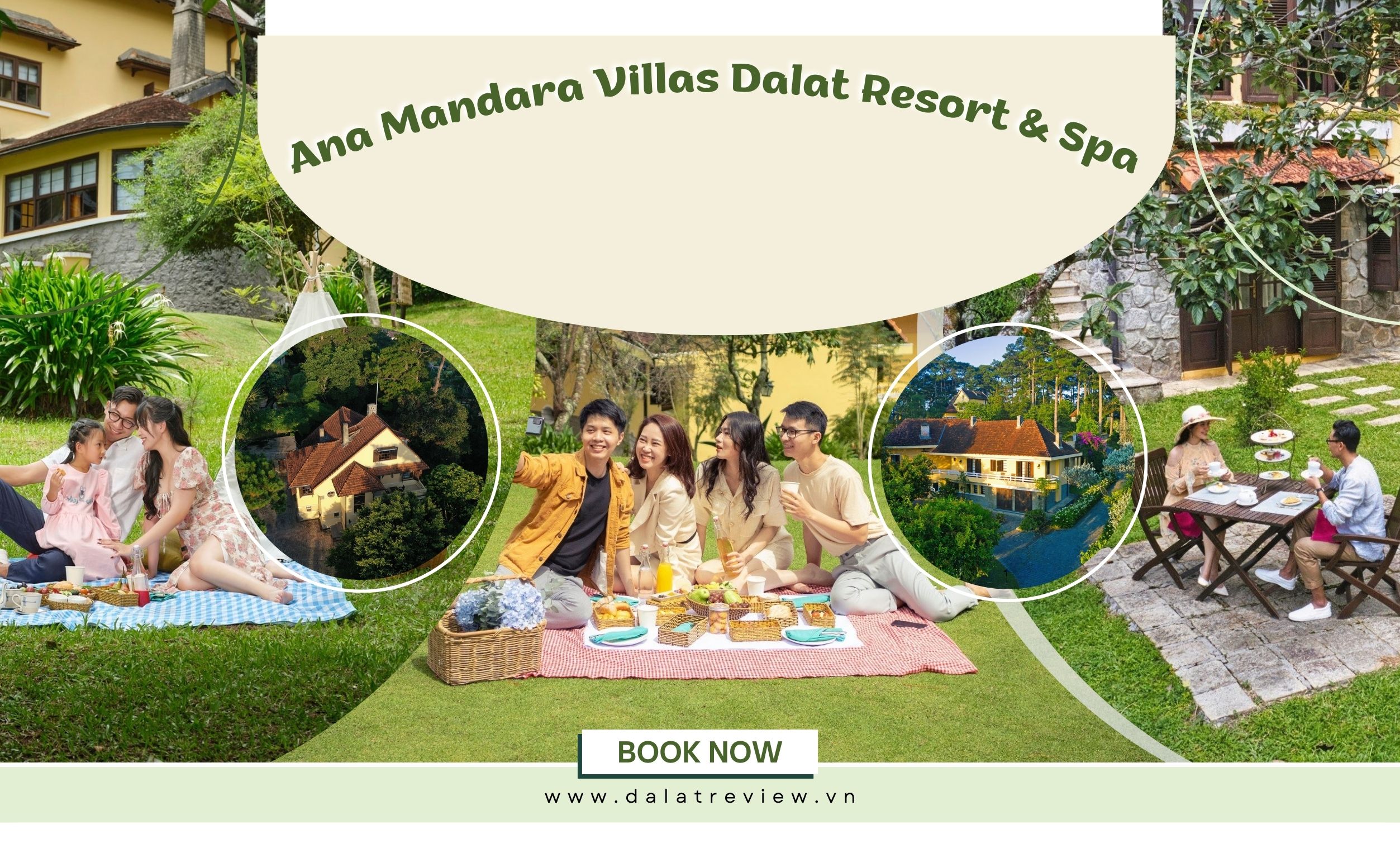Resort Đà Lạt giữa rừng thông – Ana Mandara Villas Dalat Resort & Spa