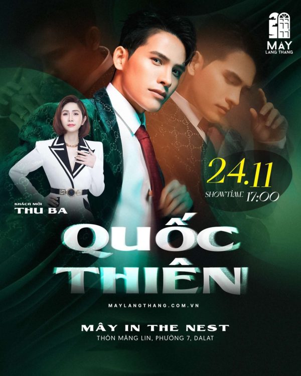 thông tin show quốc thiên mây lang thang show