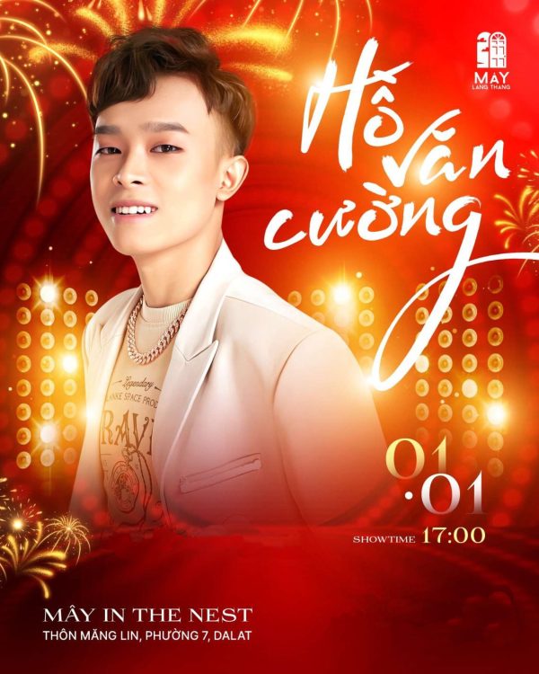 thông tin show hồ văn cường mây lang thang show