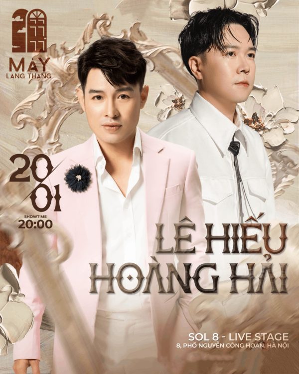 thông tin show lê hiếu mây lang thang hà nội