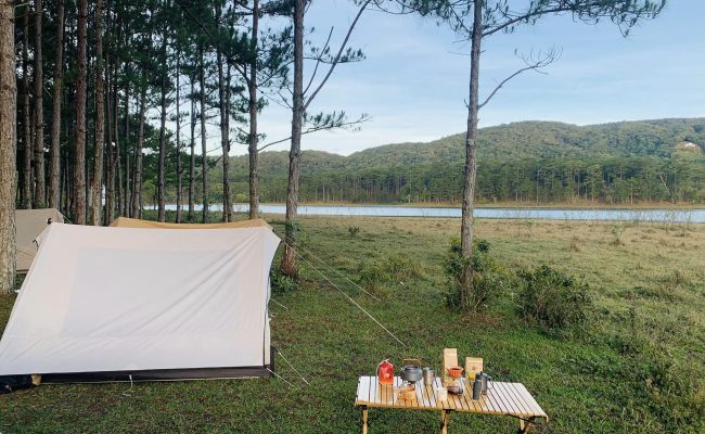 Tour camping trong rừng ở Hồ Tuyền Lâm
