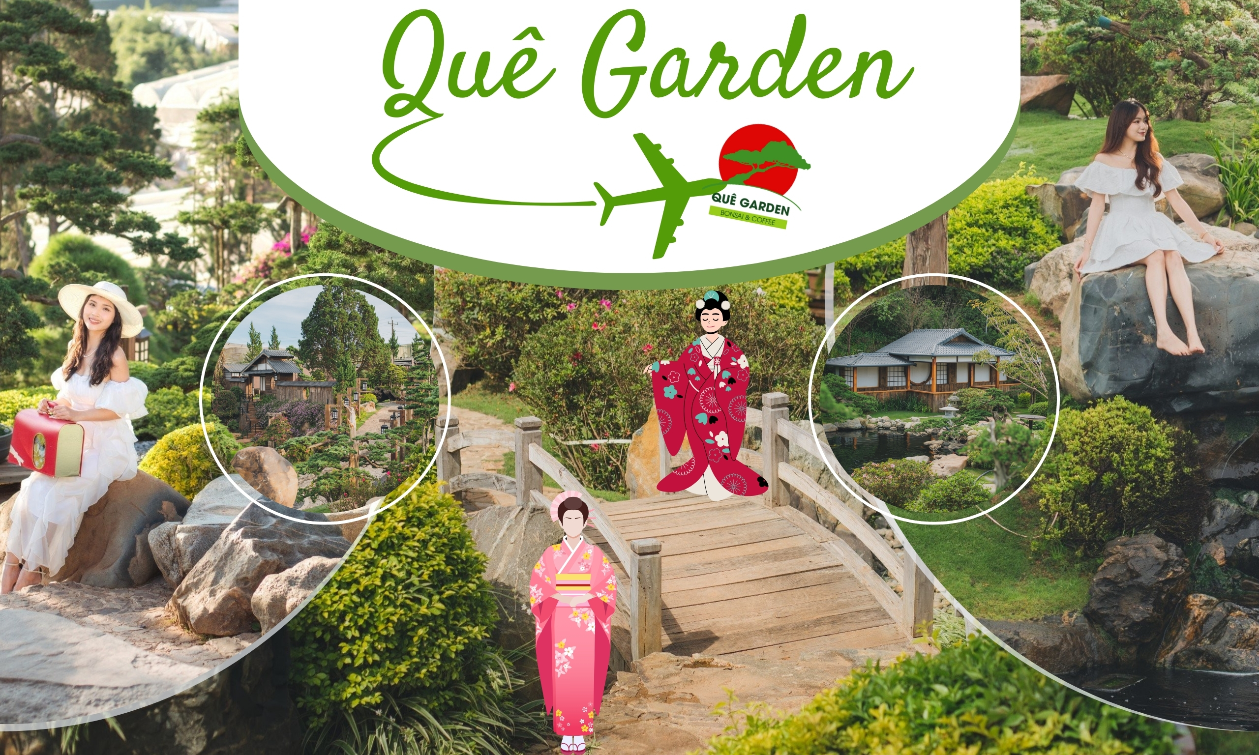 QUÊ Garden – Khu vườn Nhật Bản thu nhỏ giữa lòng Đà Lạt