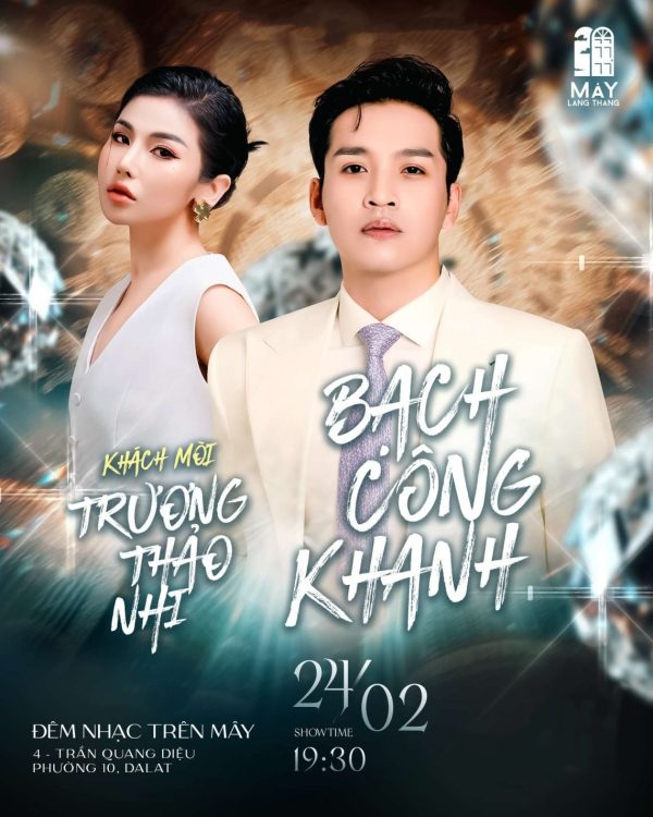 thông tin show bạch công khanh mây lang thang show