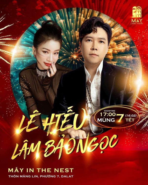 thông tin show lê hiếu mây lang thang show