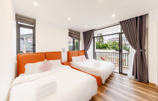 thiết kế phòng ngủ villa 4 phòng ngủ