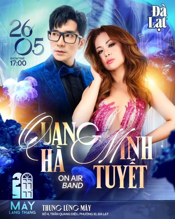 thông tin show quang hà mây đà lạt