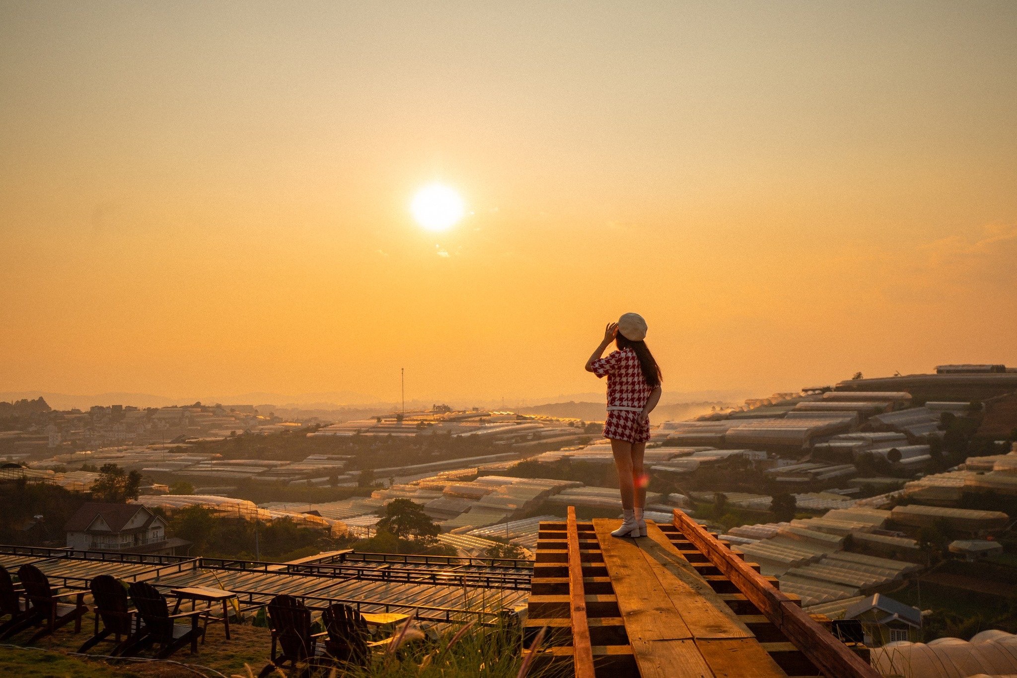 khung giờ bắt trọn hoàng hôn đà lạt