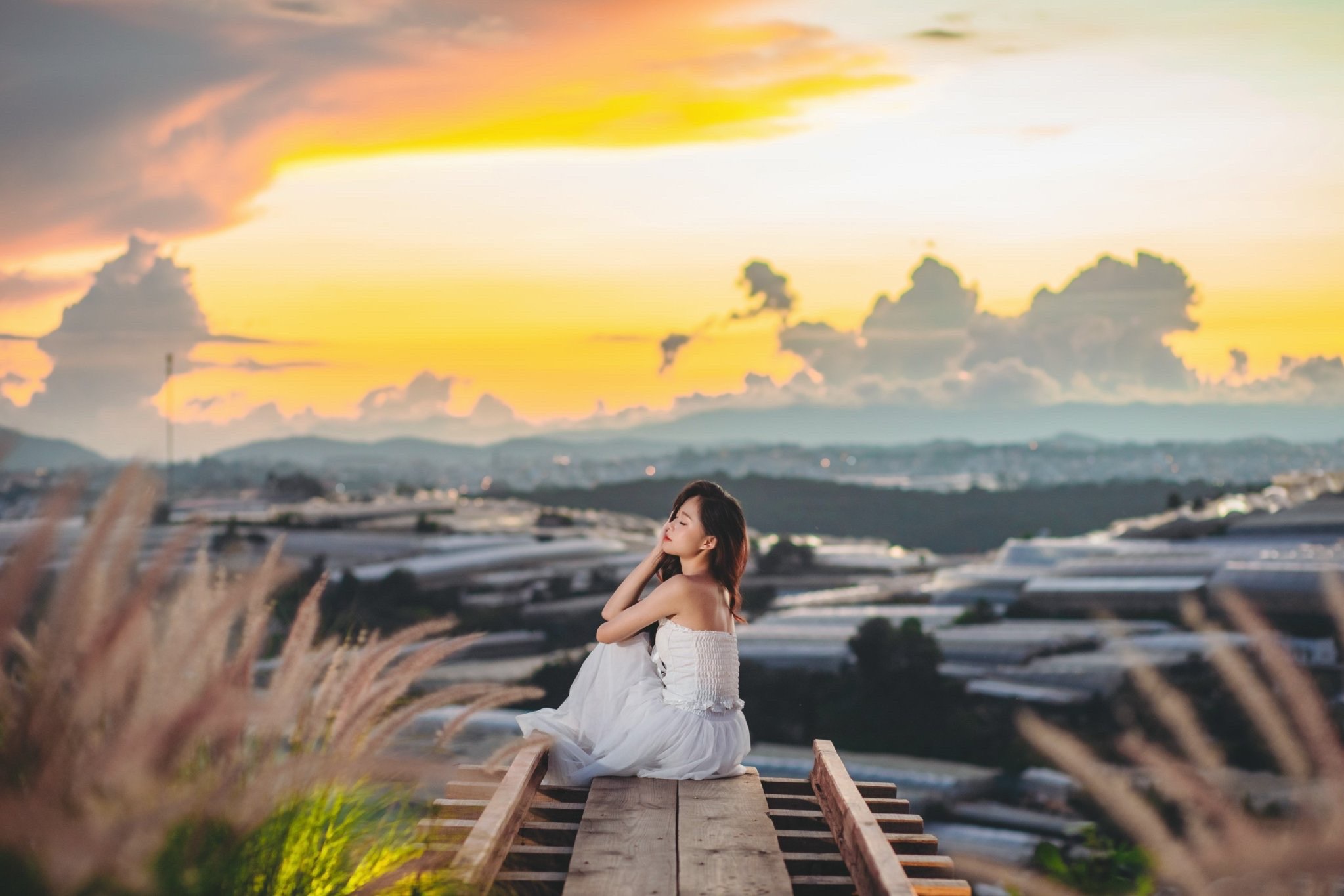 view tại chạng coffee 