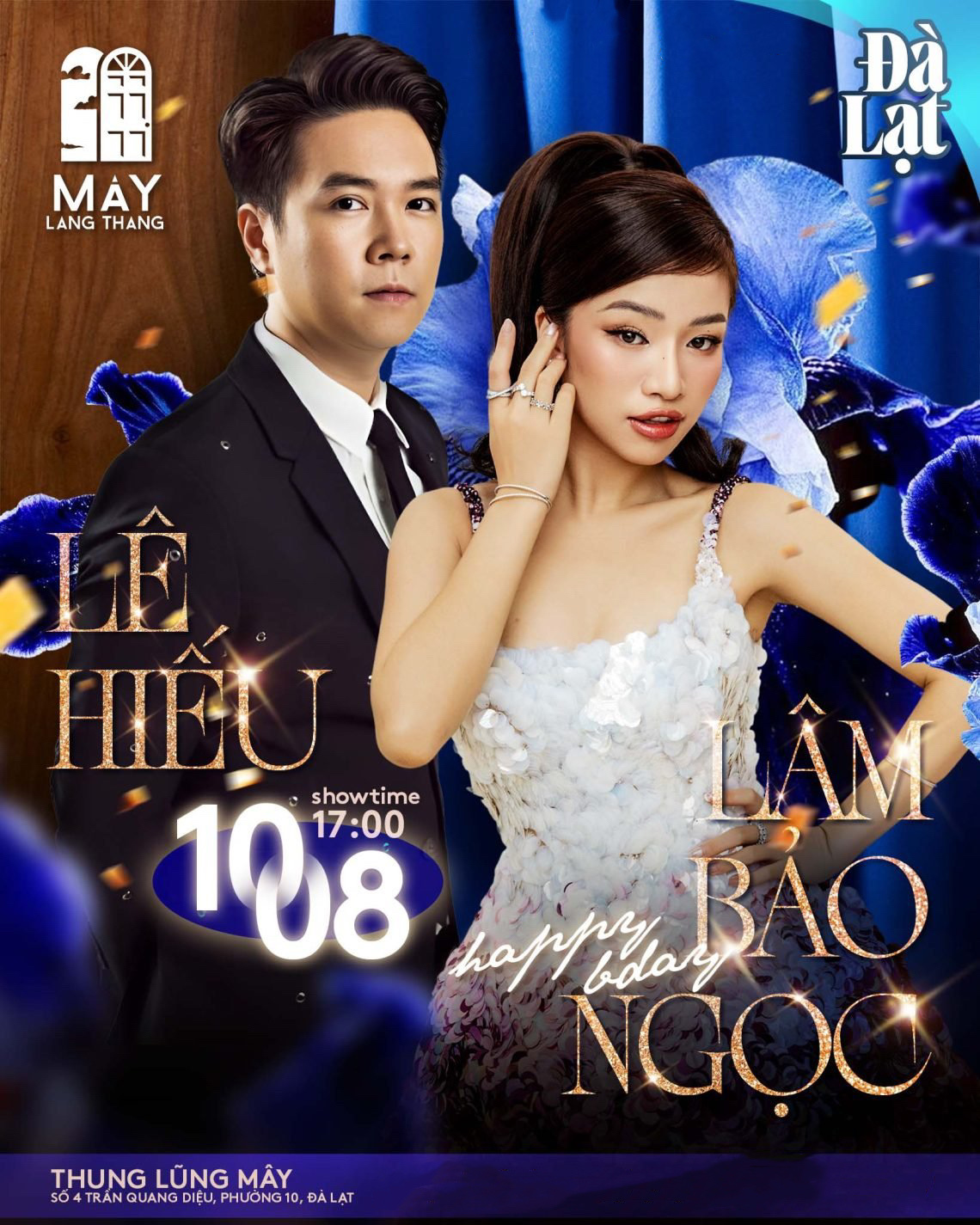 thông tin show lâm bảo ngọc mây lang thang