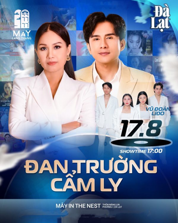 thông tin show đan trường mây đà lạt