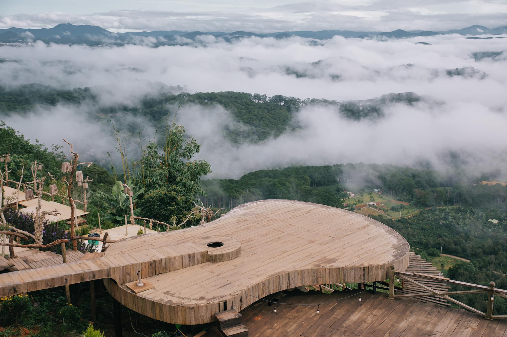 không gian cloud9 glamping