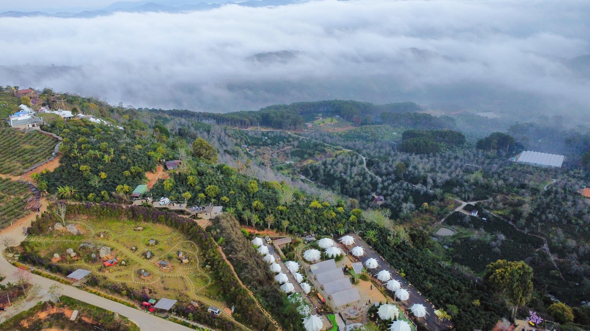 cloud view glamping