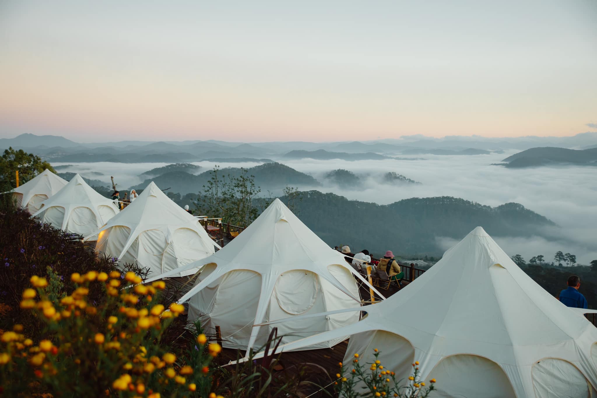 cloud view glamping