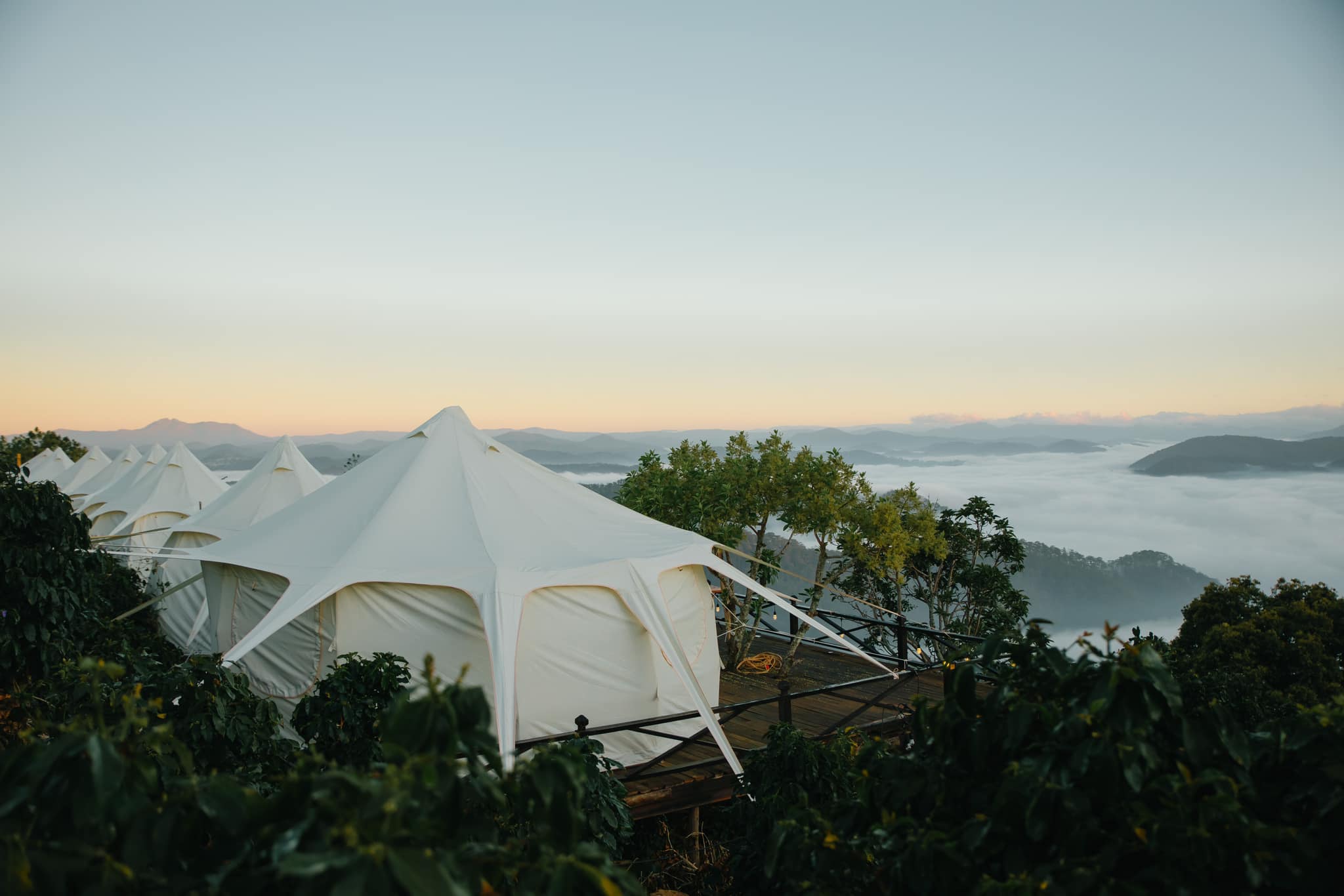 lều tại cloud view glamping