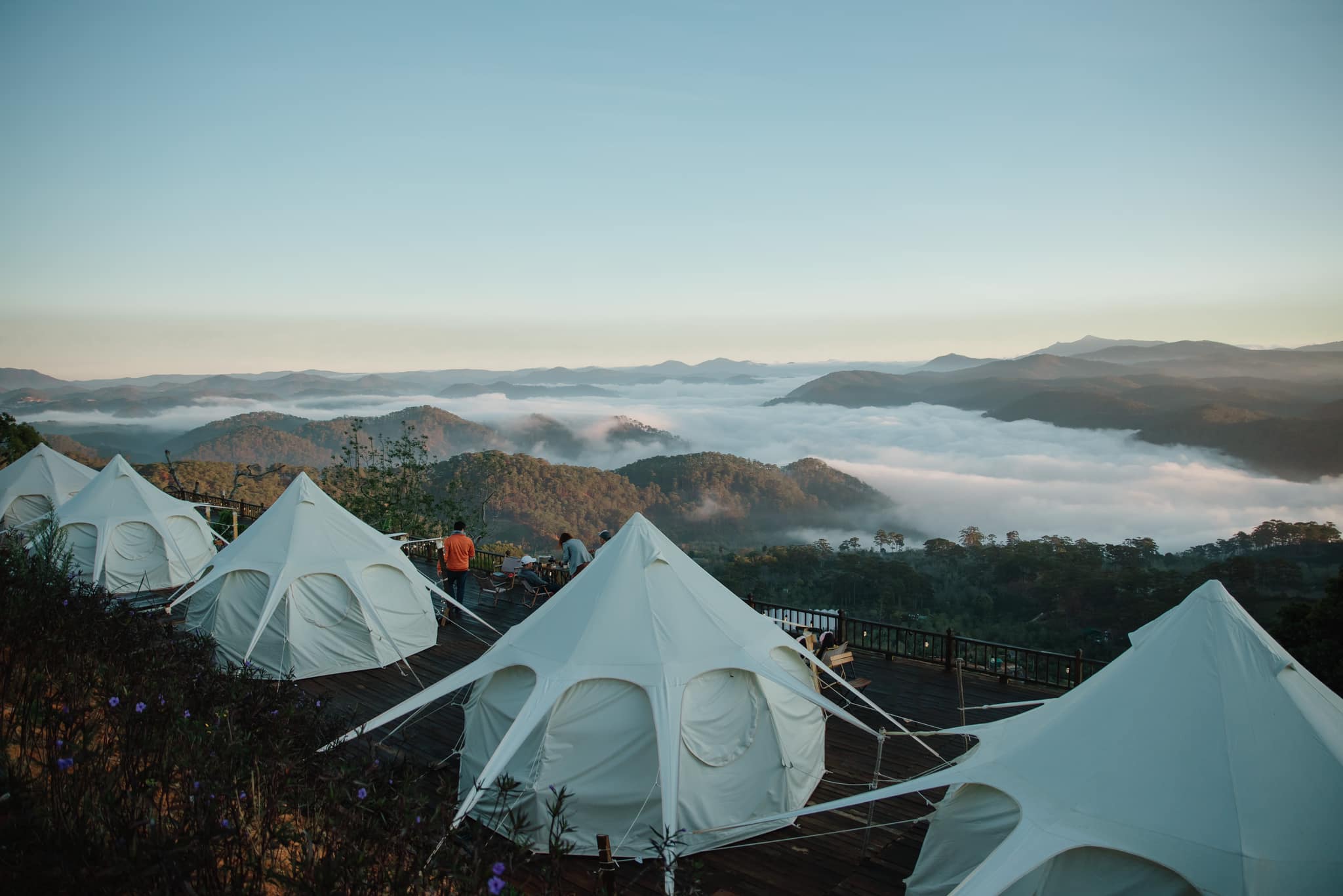 cloud view glamping