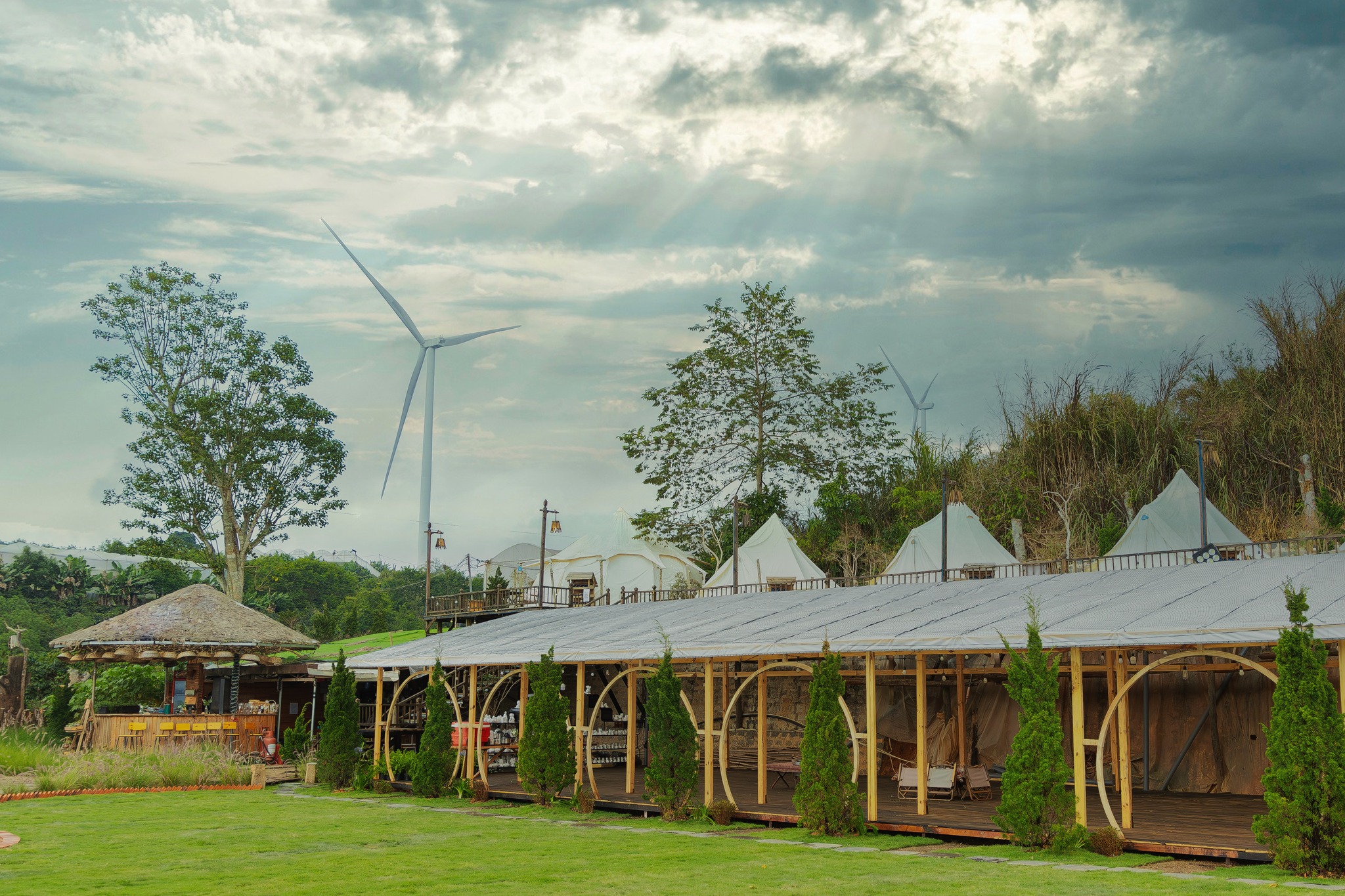 cloud view glamping