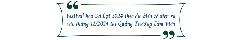 Festival hoa Đà Lạt 2024 theo dự kiến sẽ diễn ra vào tháng 12/2024 tại Quảng Trường Lâm Viên