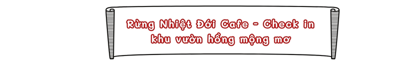 Rừng Nhiệt Đới Cafe - Check in khu vườn hồng mộng mơ