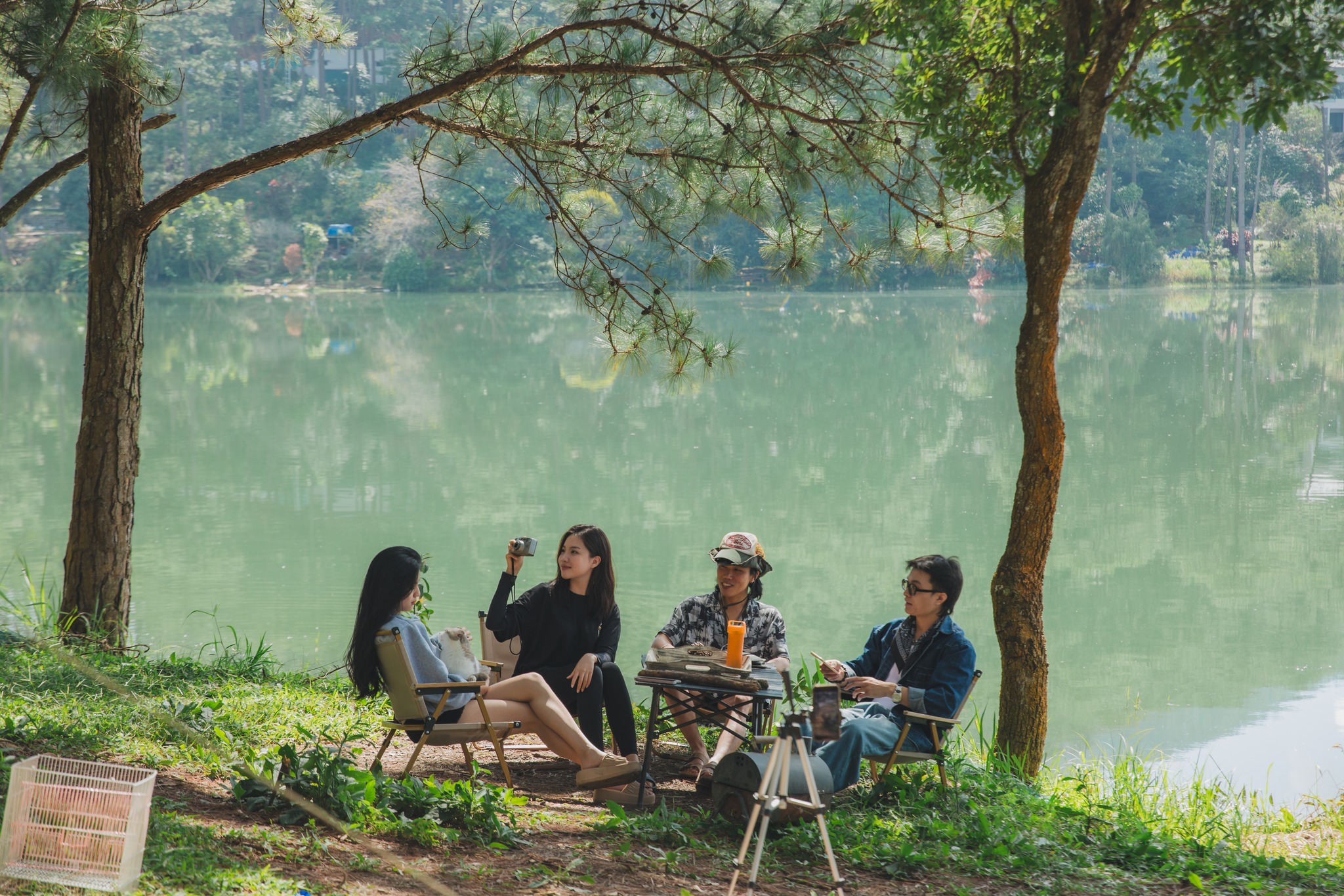 check in hồ tuyền lâm