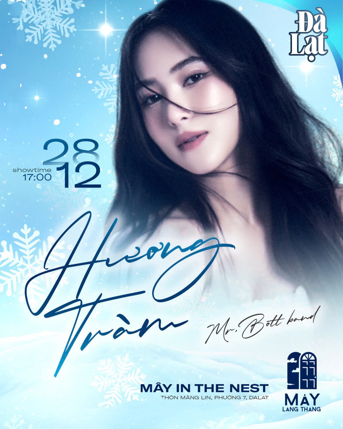 thông tin show hương tràm mây đà lạt