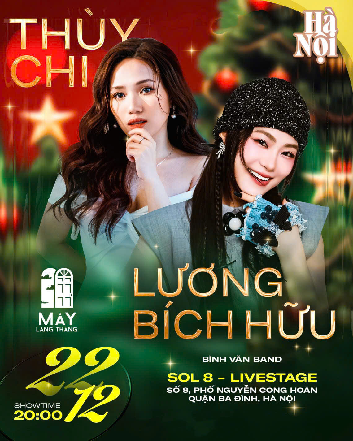 thông tin show thùy chi mây hà nội