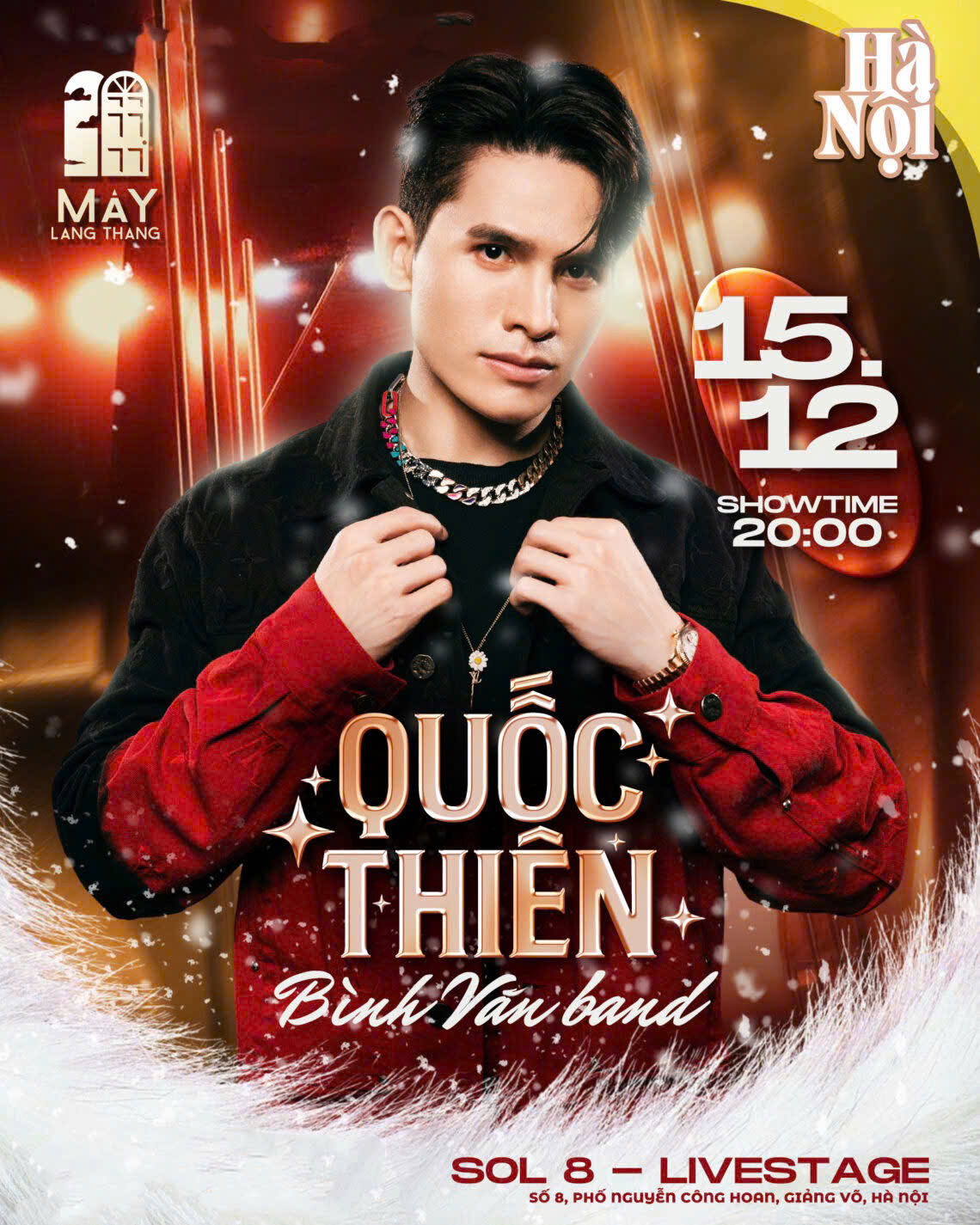 thông tin show quốc thiên mây hà nội