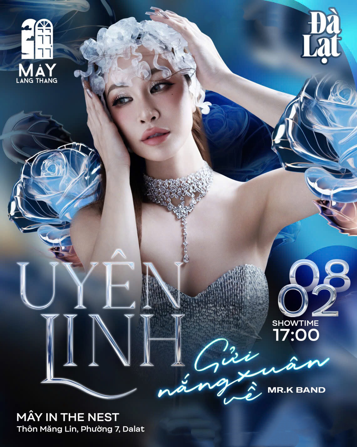 thông tin show uyên linh mây đà lạt