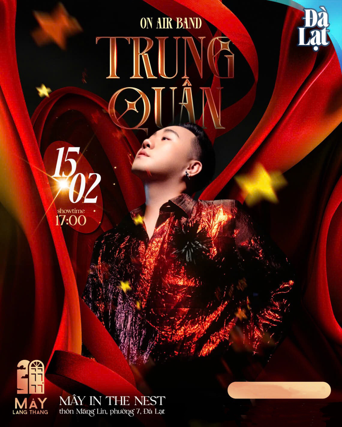 thông tin show trung quân mây lang thang